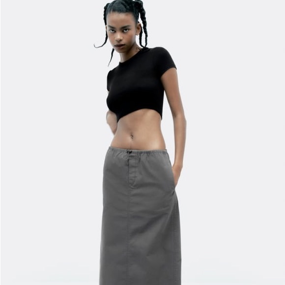 Zara Skirts Zara Cargo Skirt Poshmark